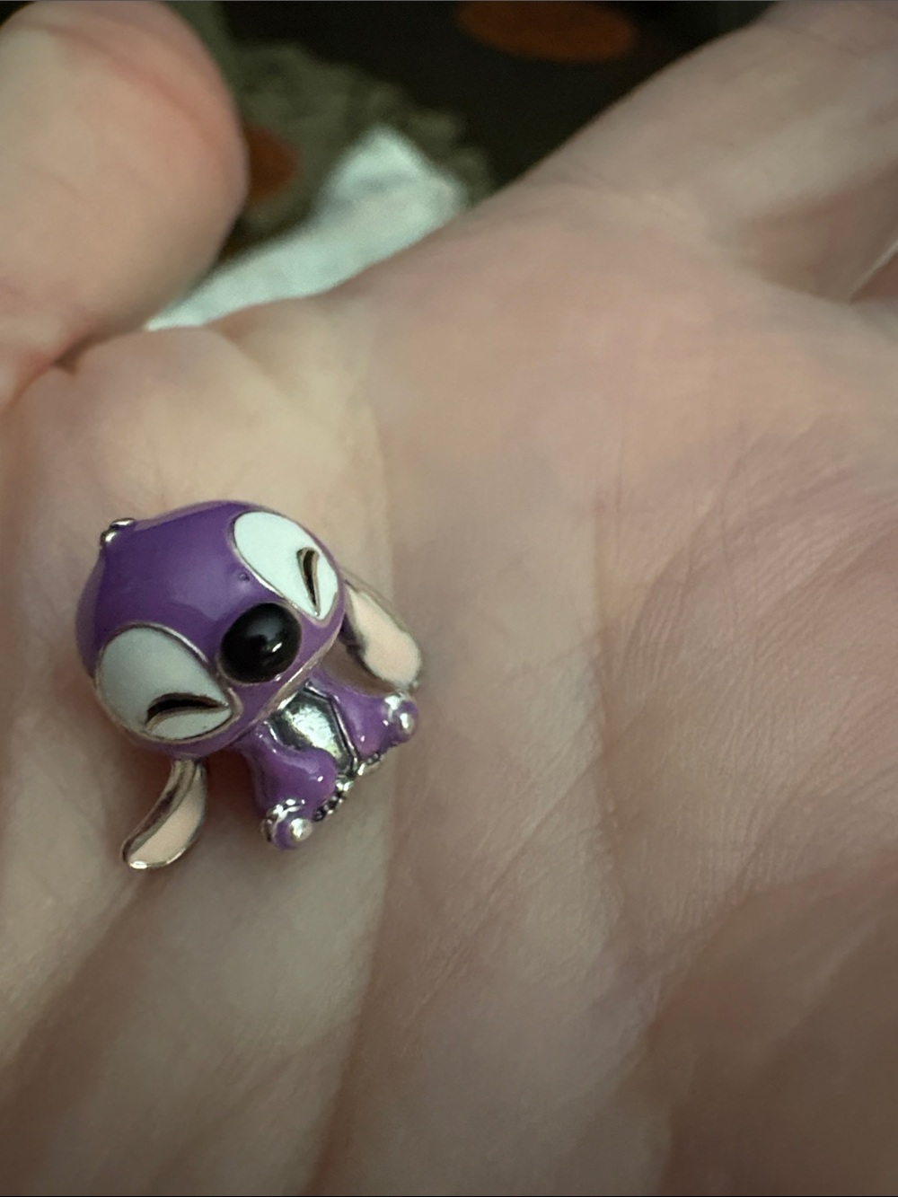 Lilo and stitch Angel charm